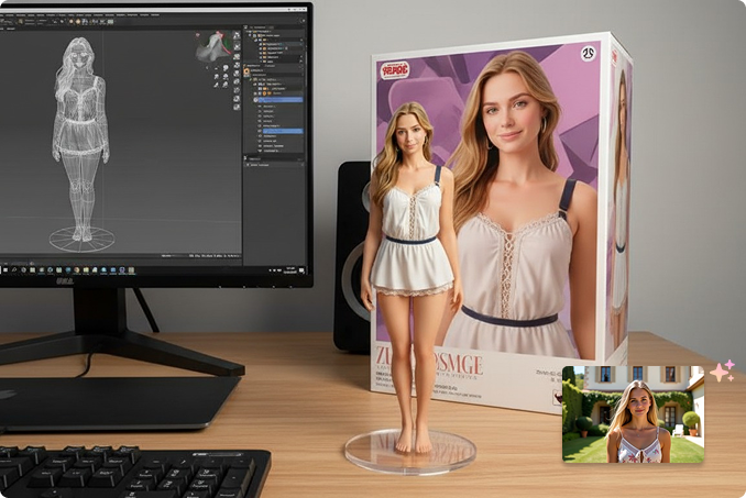 ai 3d figure generator online