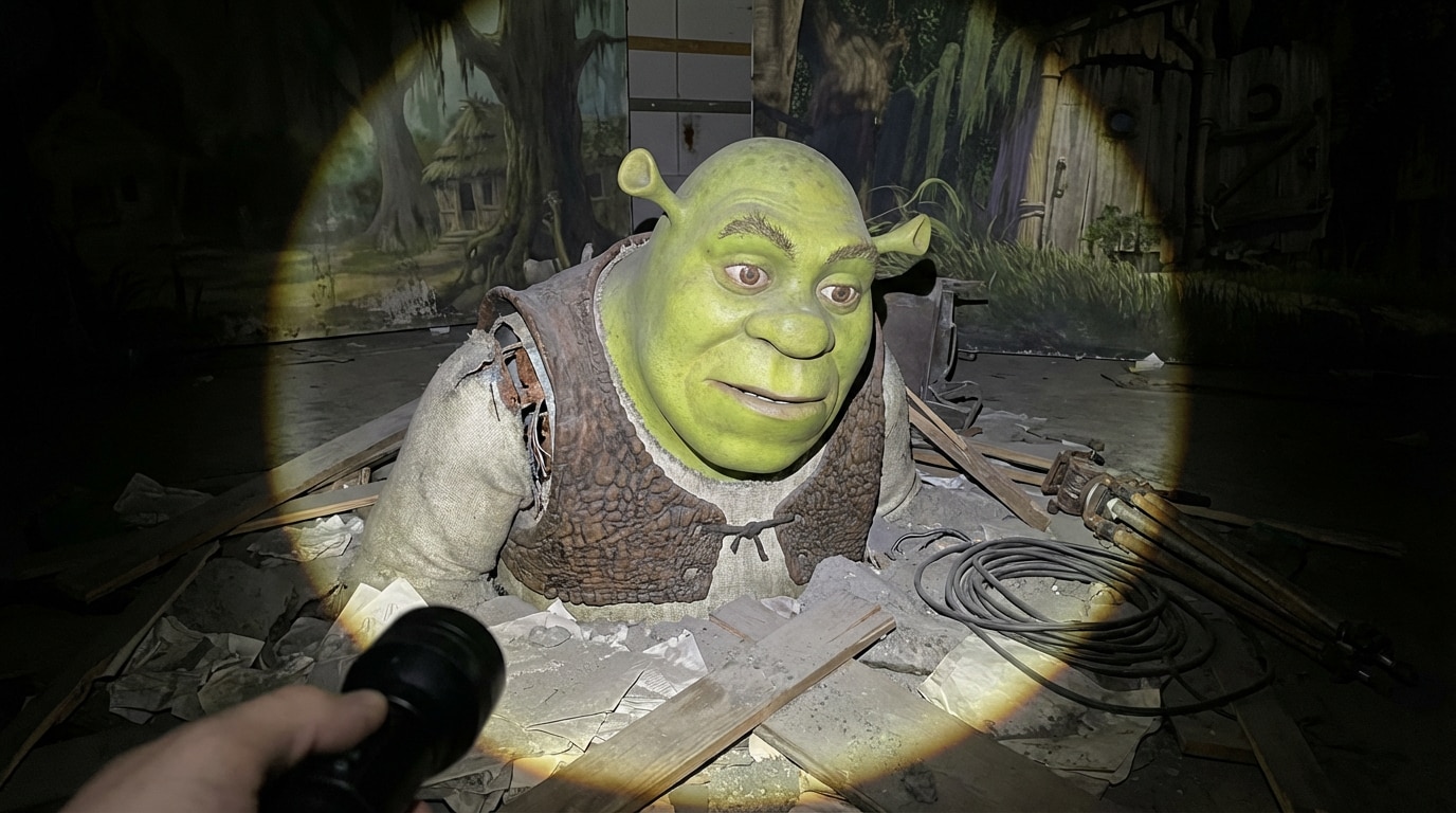 Abandoned movie image demo