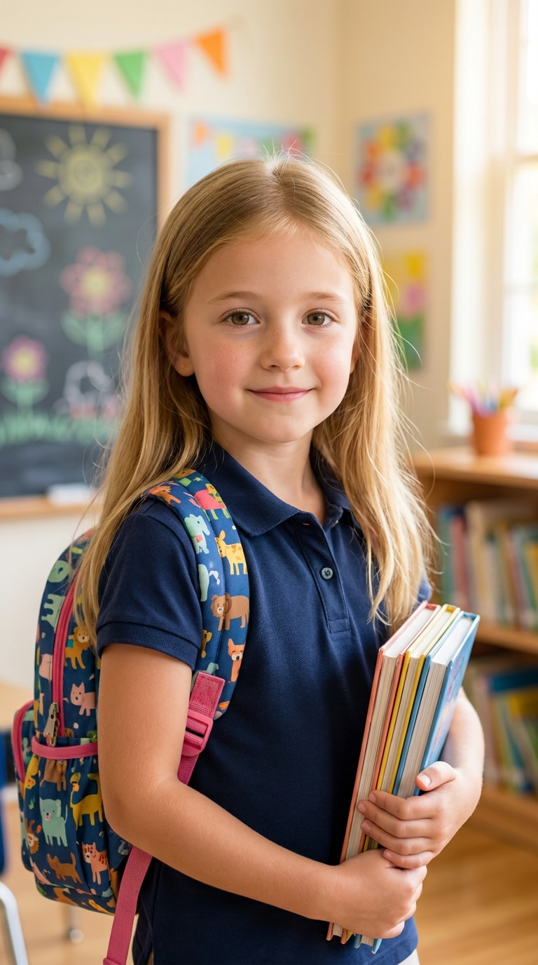 AI Back to School Photo Generator First Day Portrait