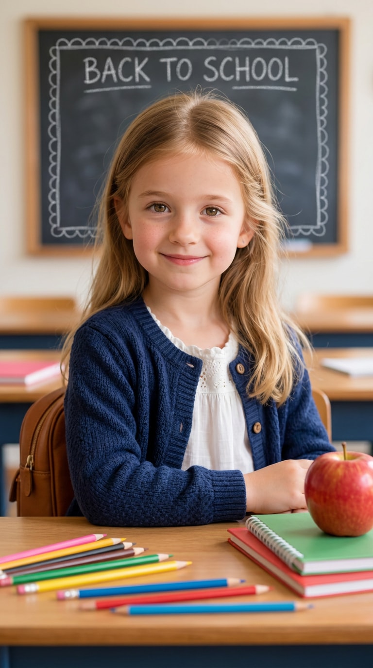 Back to School Poster AI Image