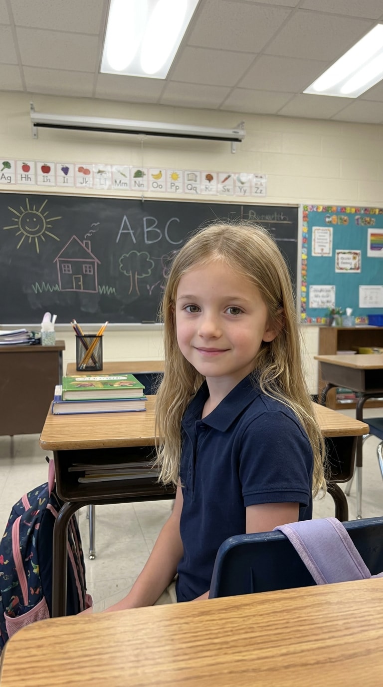 Back to School Photo Frame AI Prompt