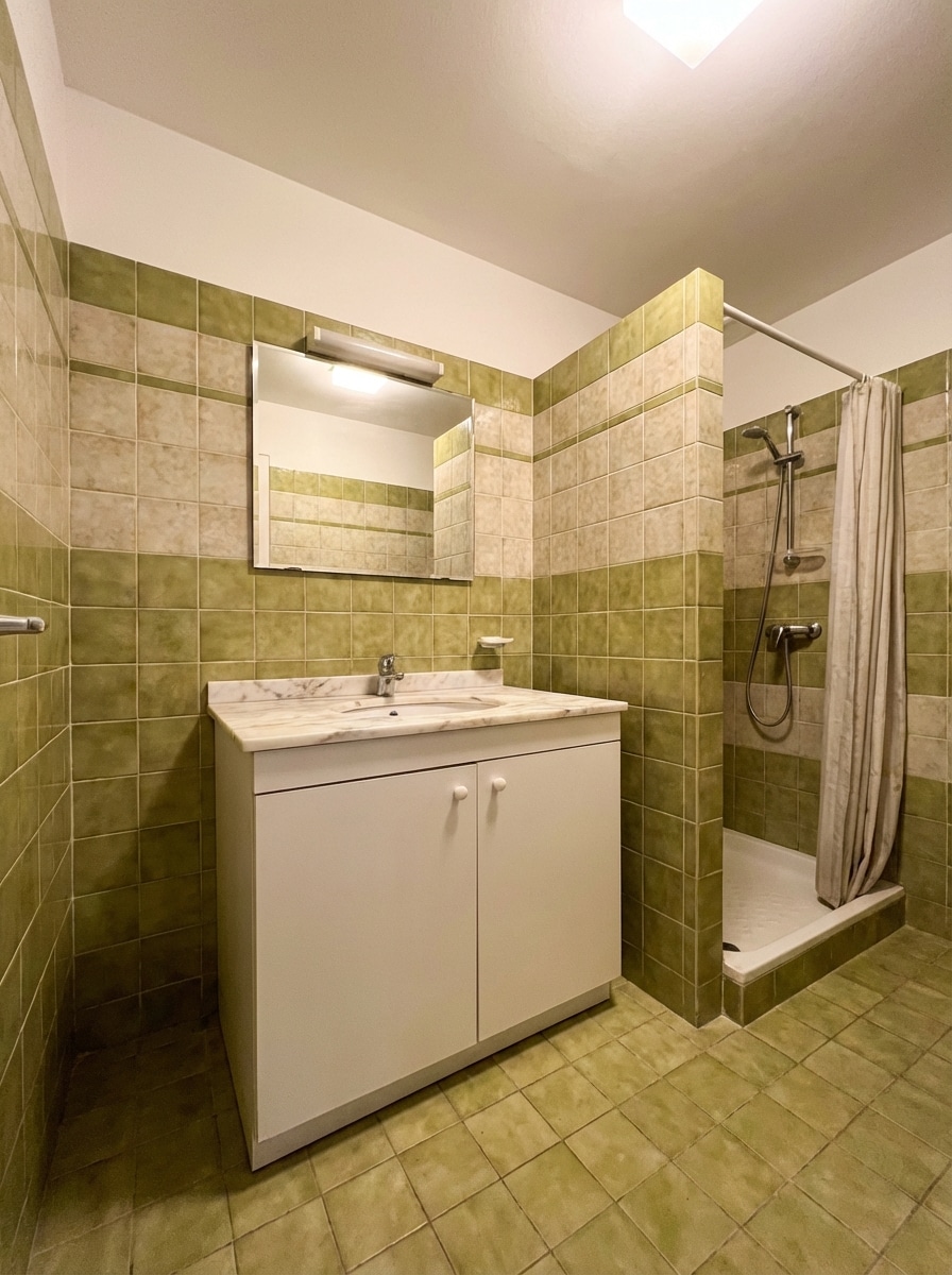 AI Bathroom Design Generator Before