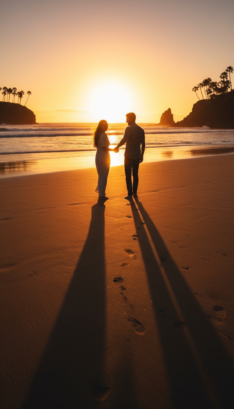 AI Beach Couple Prompt - Endless Horizon preview