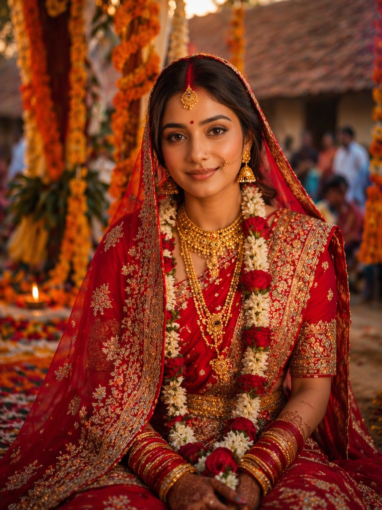 Village Wedding Bihar Bride bihari bride prompt for chatgpt