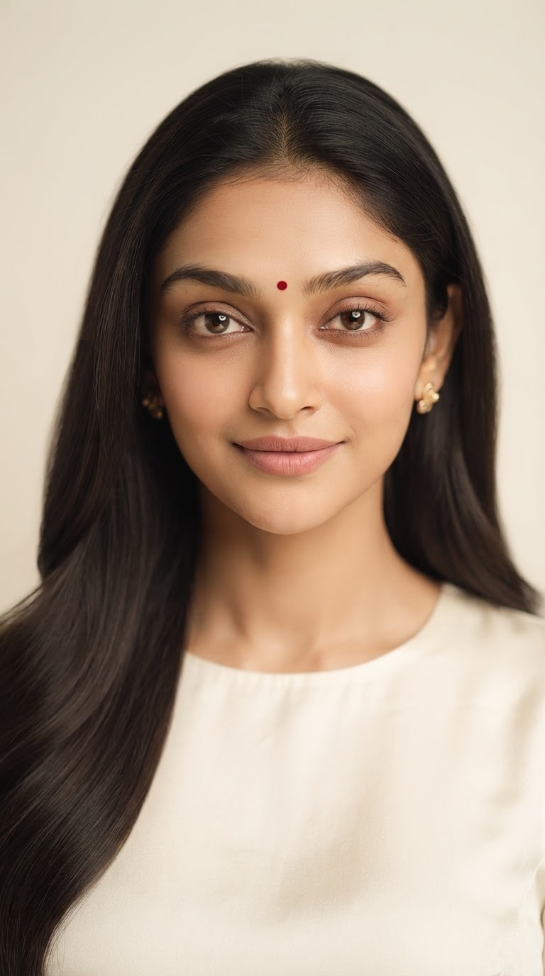 Bridal Bindi AI Portrait