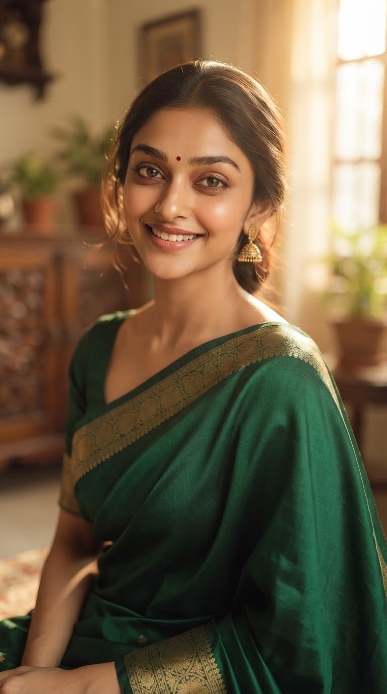 Festival Bindi Portrait Prompt
