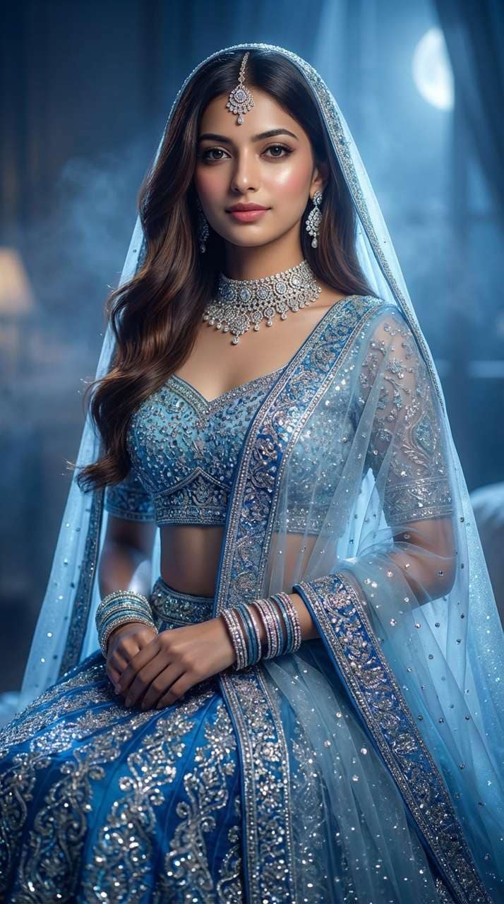 Hum Dil De Chuke Sanam lehenga AI result 4