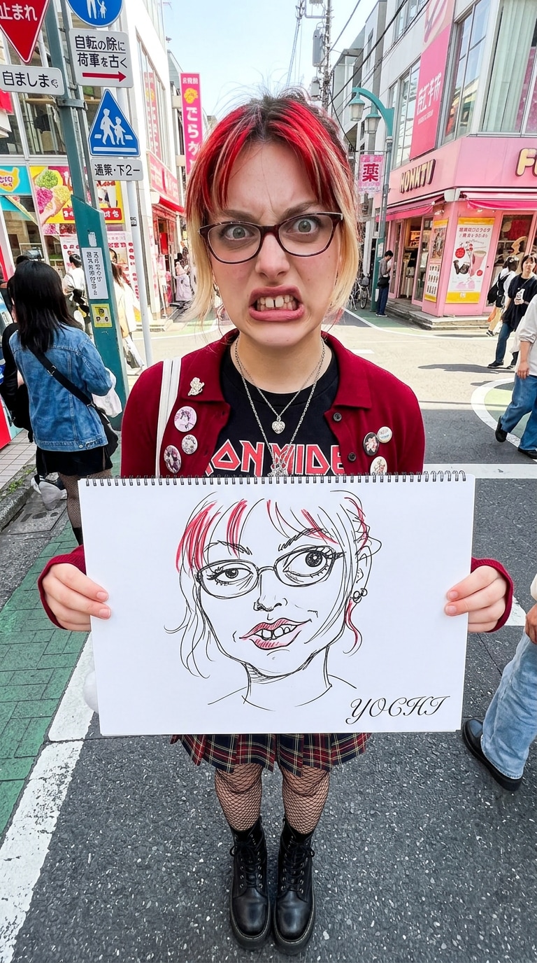 ヘタウマ似顔絵AIプロンプト