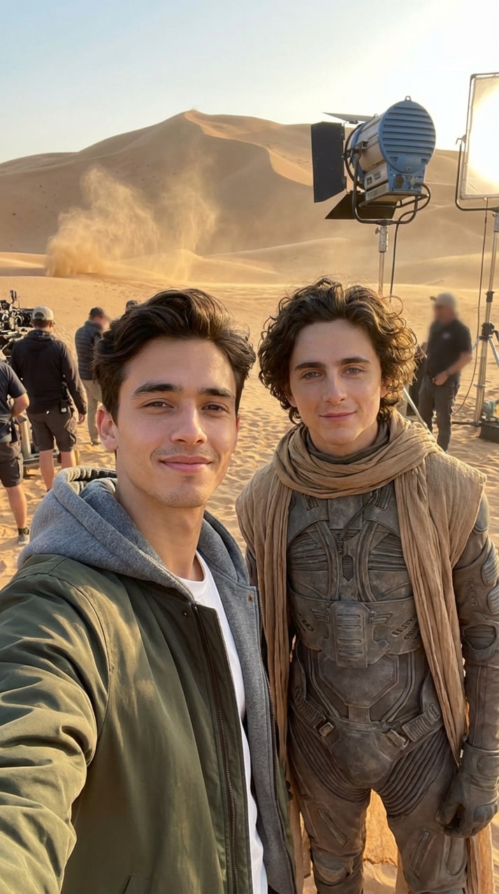 AI Celebrity Selfie Video Sample 7