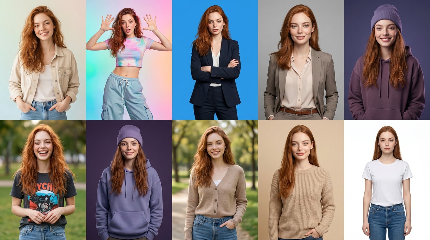 Free AI character generator online preview