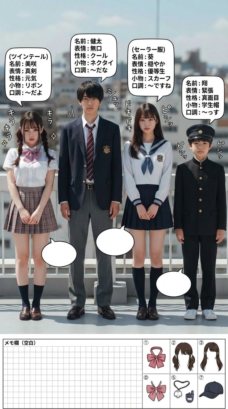 文字崩れを避けるAI画像プロンプト