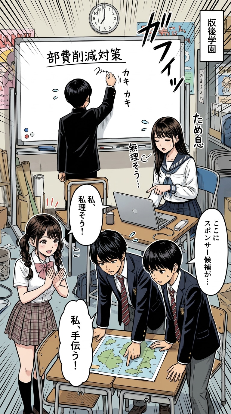 キャラ設定プロフィール帳AI画像