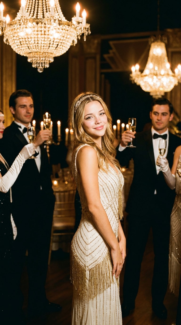 1920s Gatsby era swap AI photo prompt