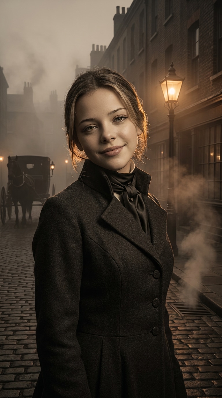Victorian London era swap AI portrait prompt