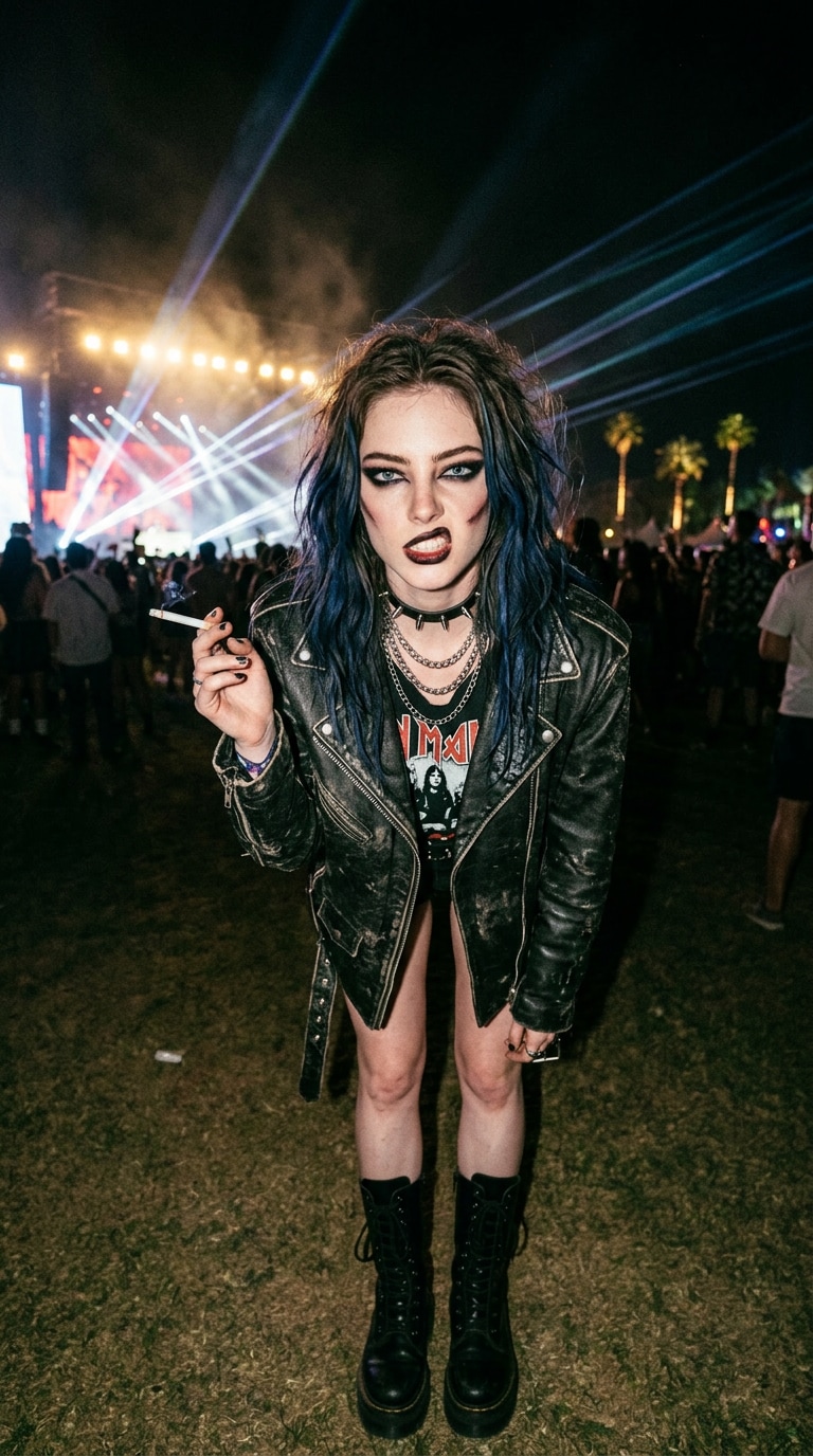 Punk Festival Girl