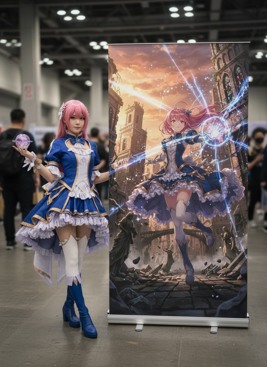 Gemini AI cosplay movie-style result