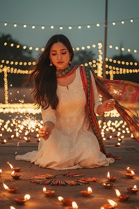 gemini diwali prompt