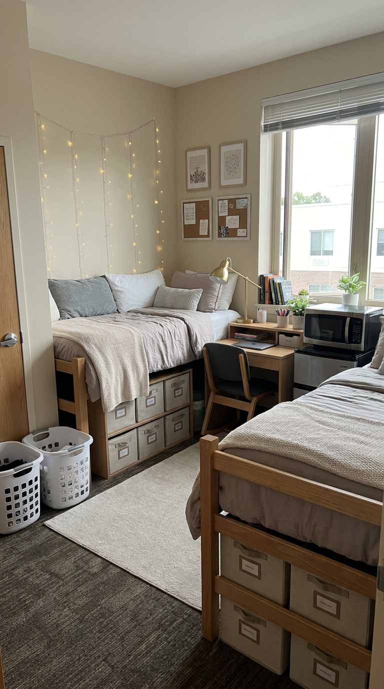 Move in ready roommate dorm room prompt
