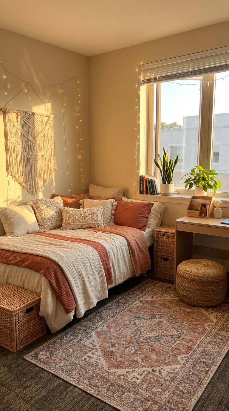 Before and after dorm room photo edit prompt