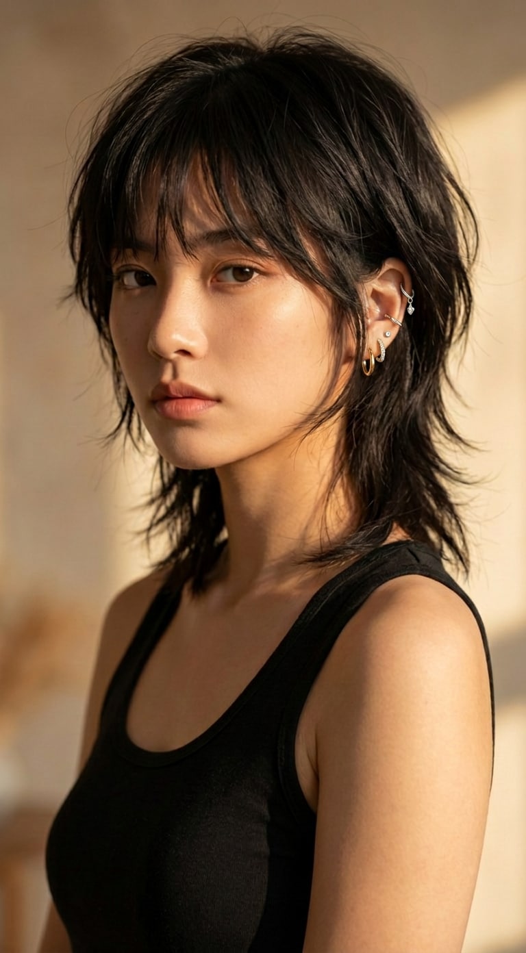 AI ear piercing try-on preview