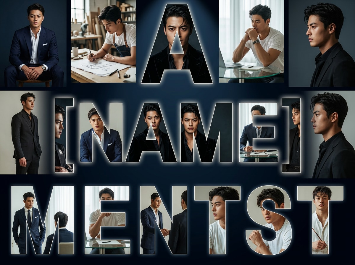 Visionary Brand Name Collage prompt