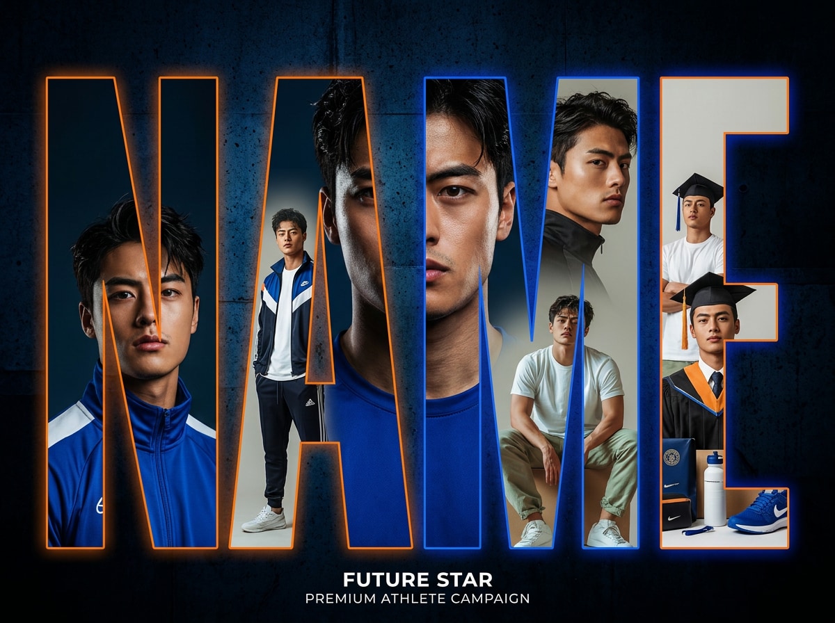 Senior Athlete Poster prompt