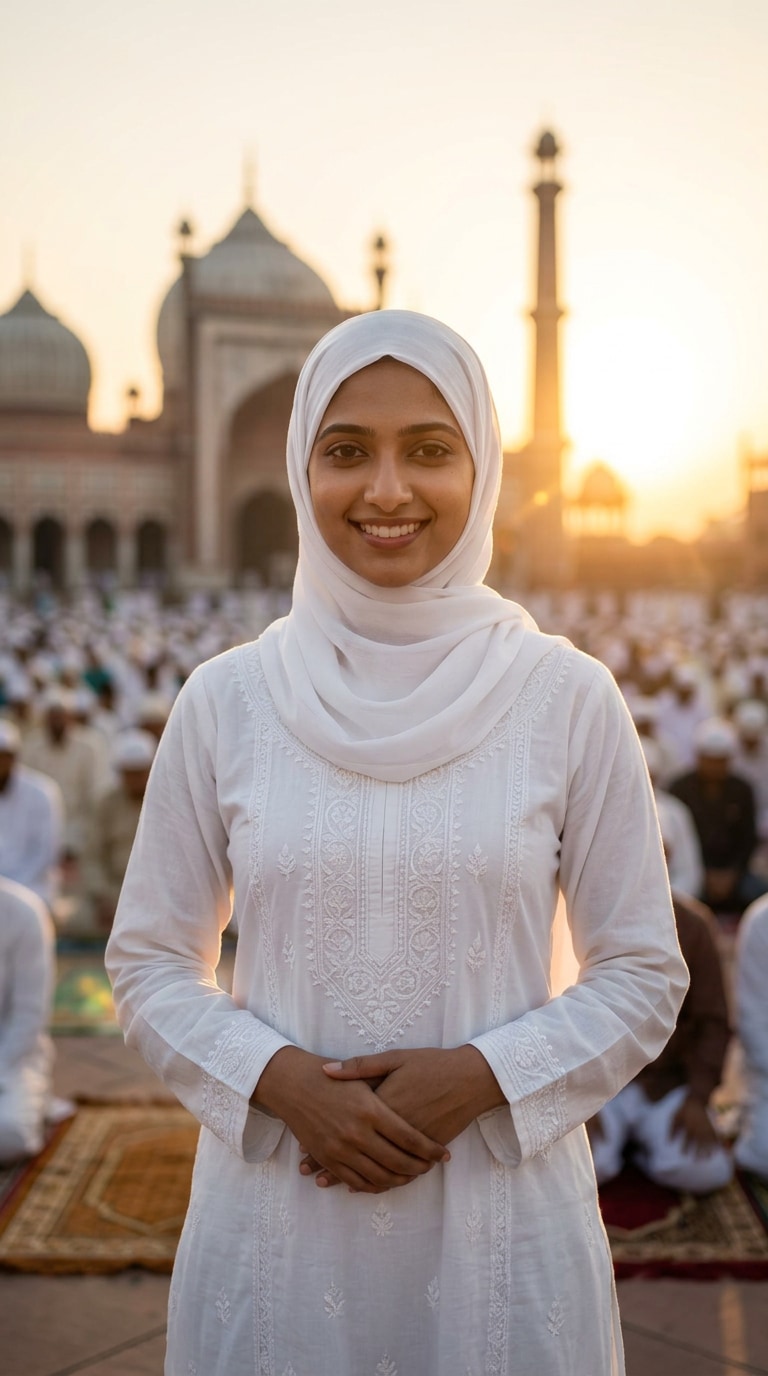 Eid Prayer Ground Portrait