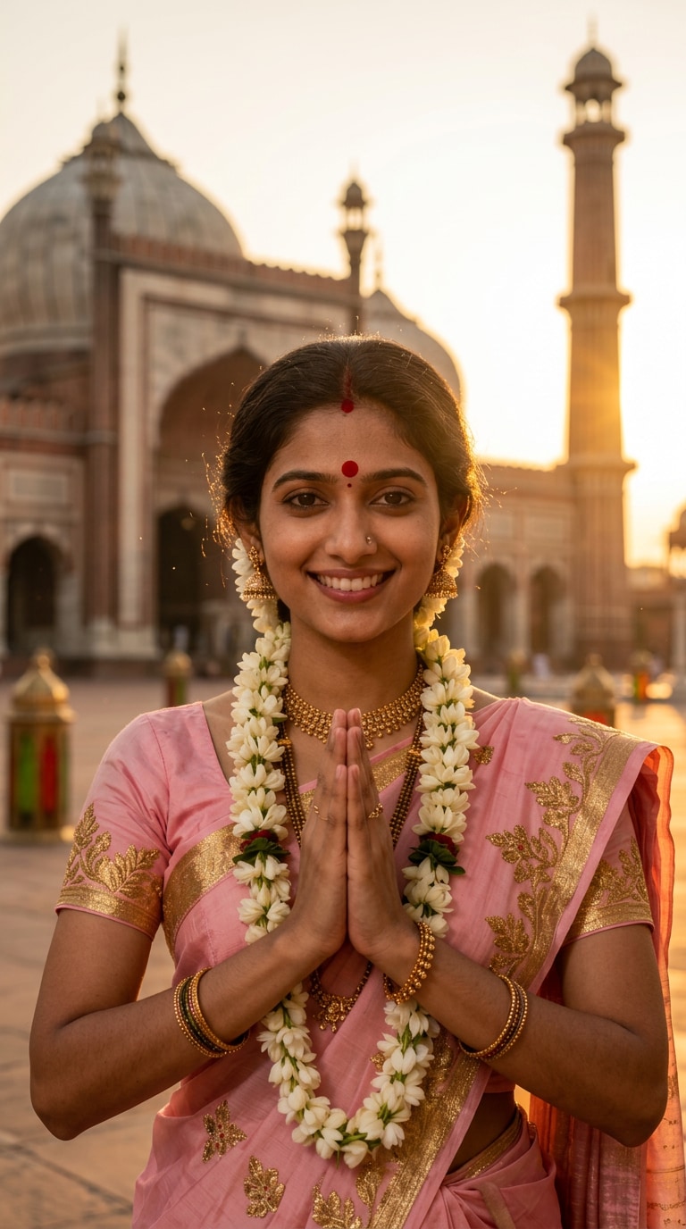 Cinematic AI Eid Mubarak Portrait