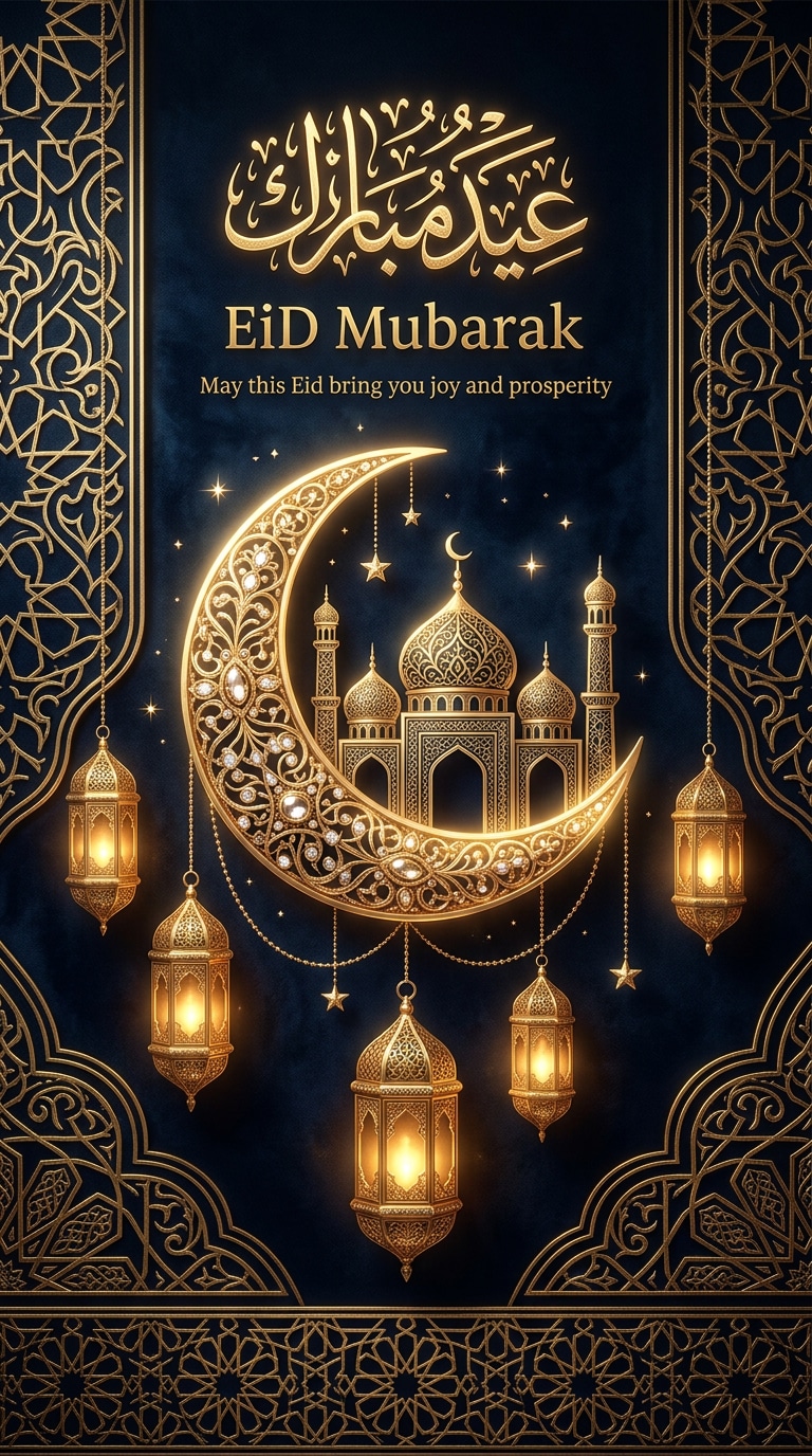 Instagram Style Eid AI Portrait