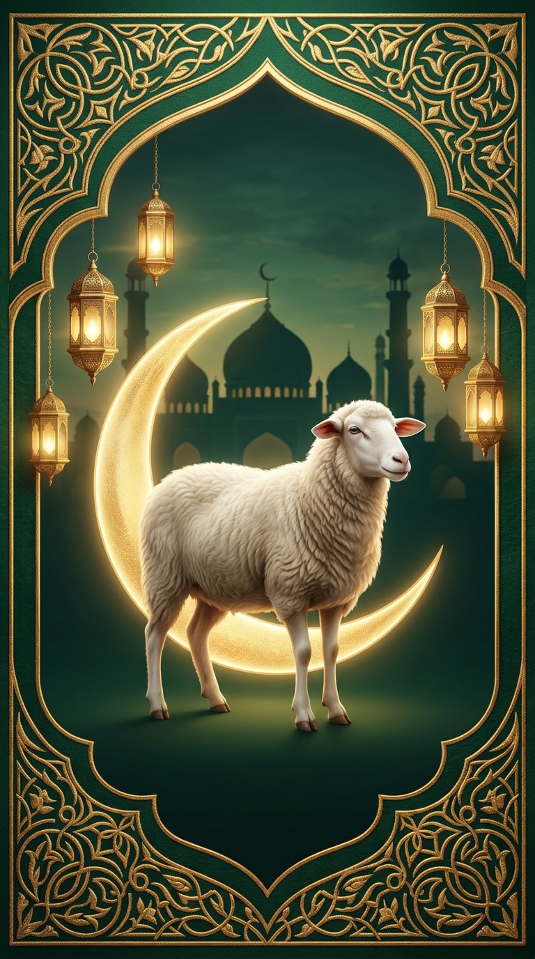 Golden Qurbani Blessing Poster