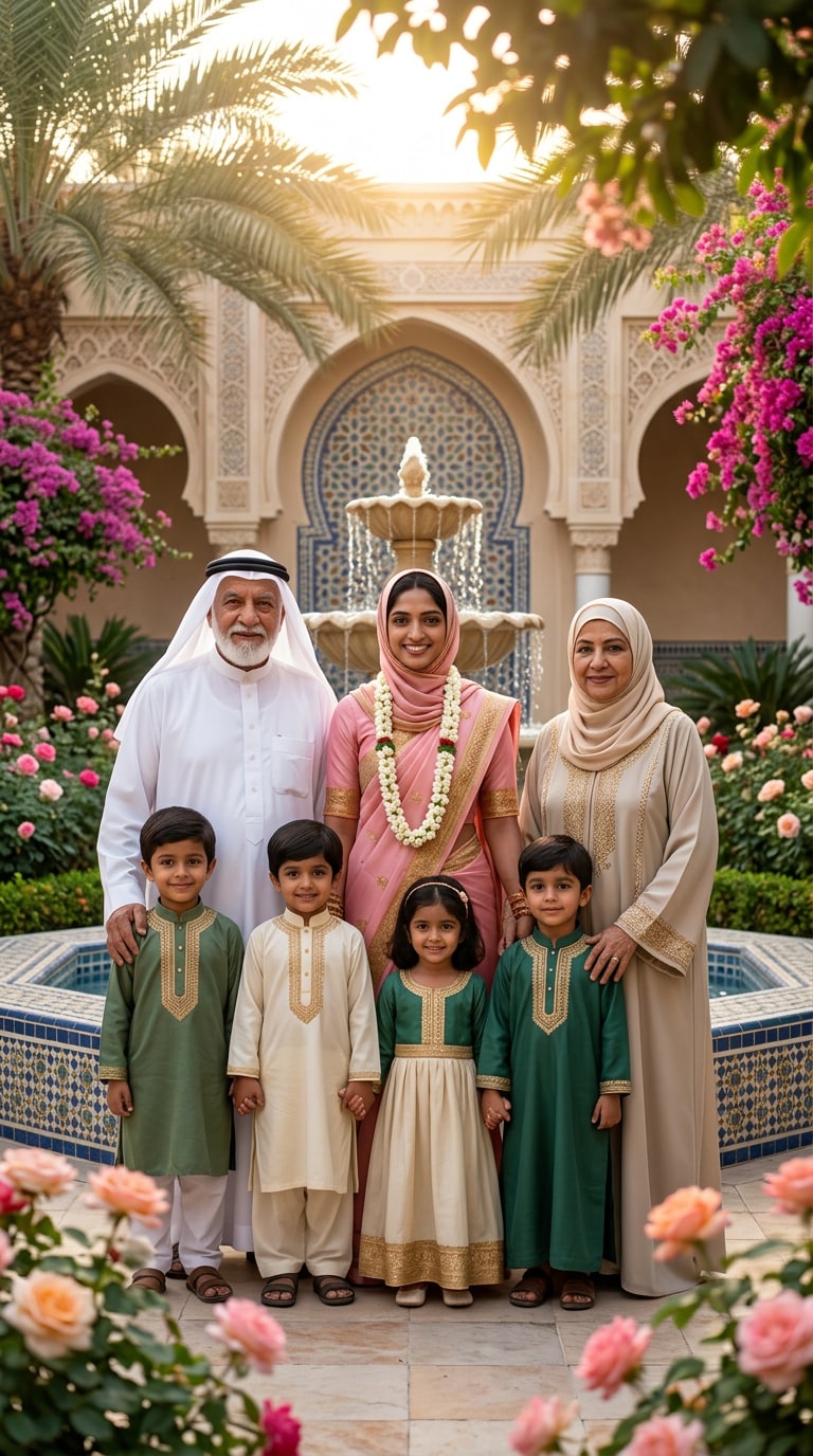 Garden Paradise Family Eid