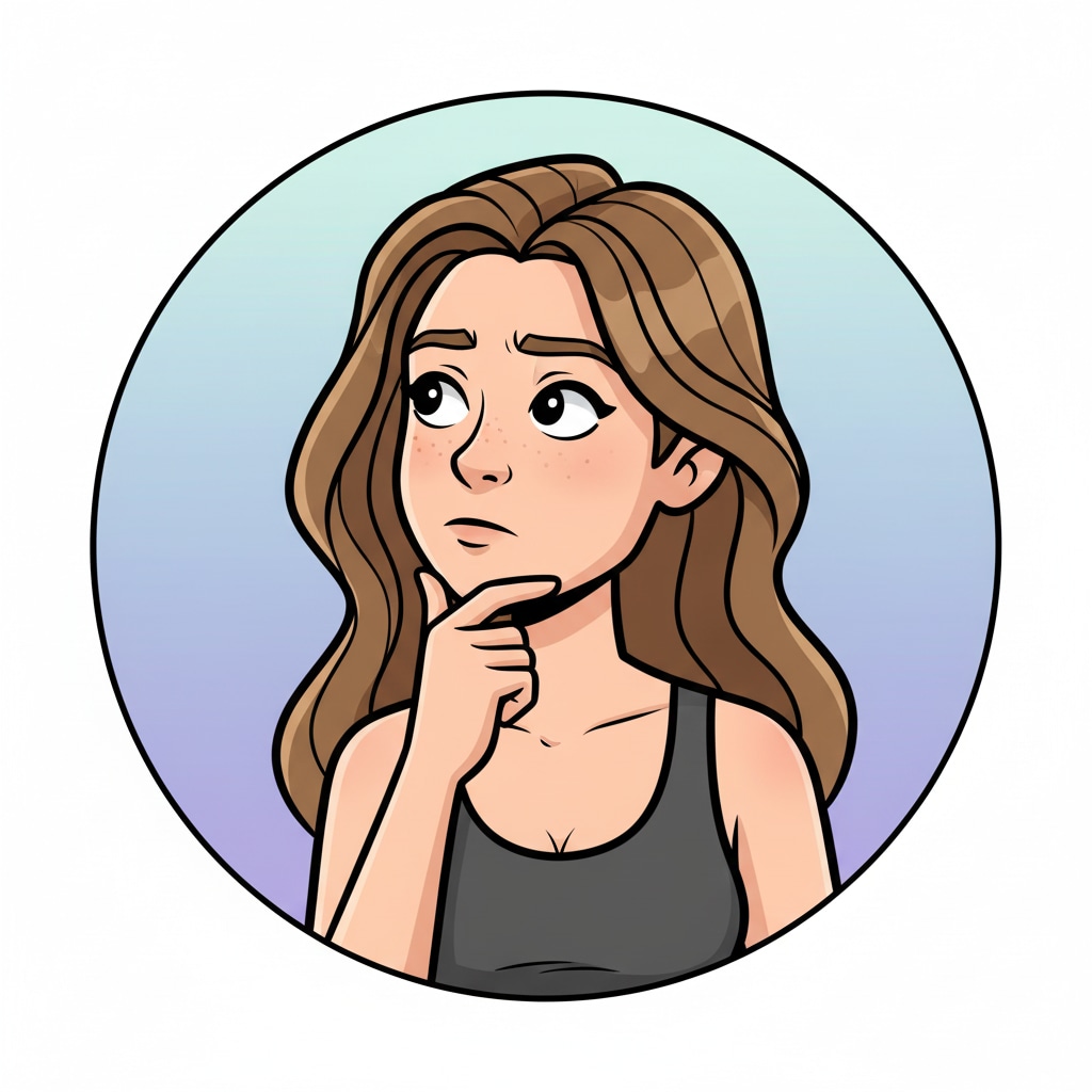 Thoughtful Pondering Emoji Version preview