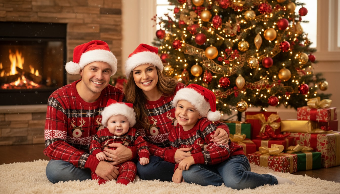 AI Christmas Family 1 preview