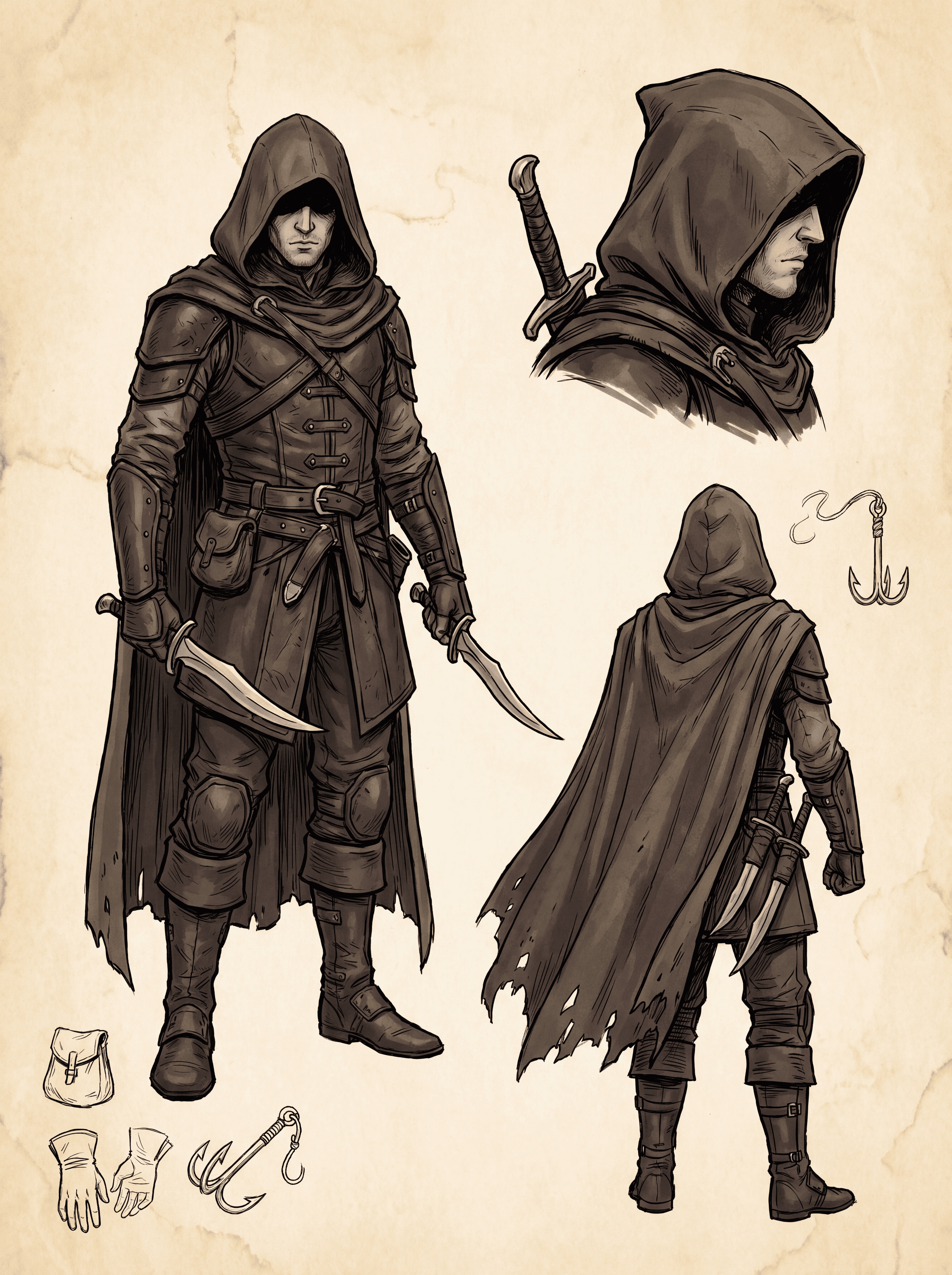 AI Fantasy OC Character demo 2