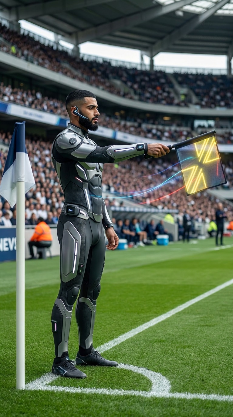 AI assistant referee sideline prompt