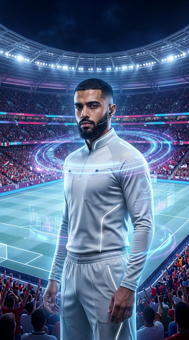 Future stadium referee AI prompt