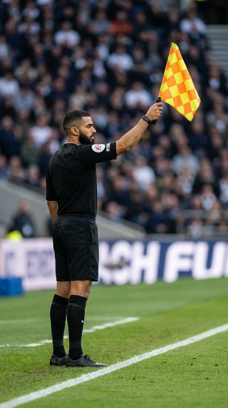 Assistant referee flag prompt