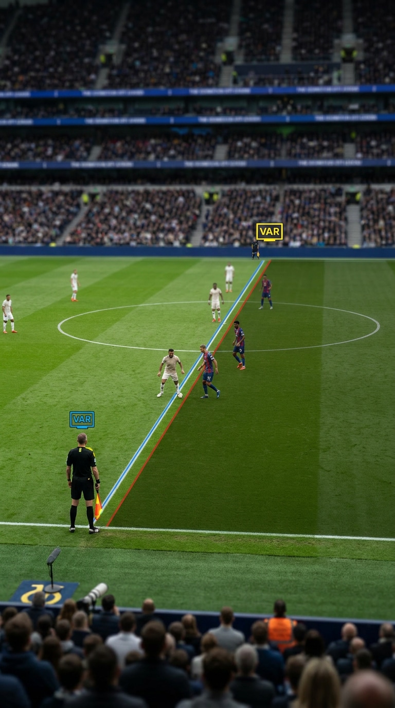 Offside VAR decision prompt