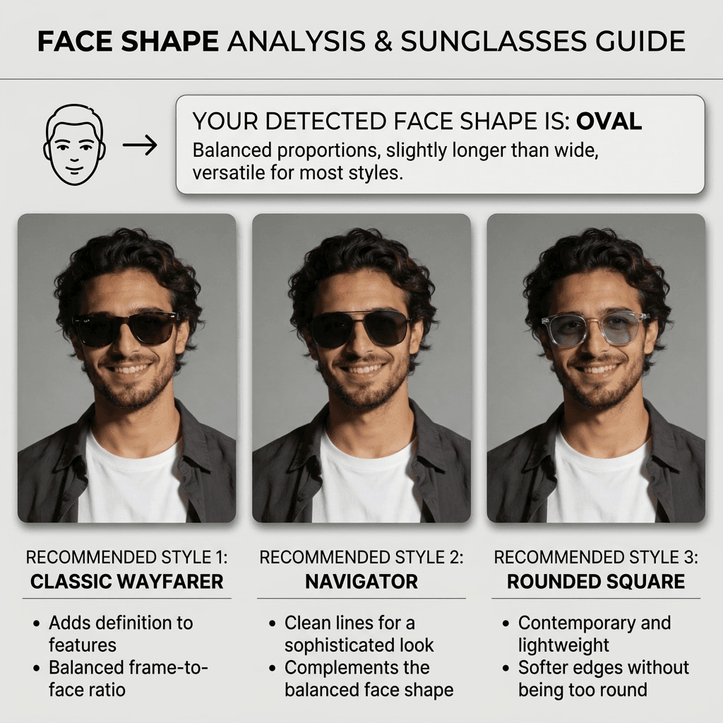 AI Sunglasses Frame Finder