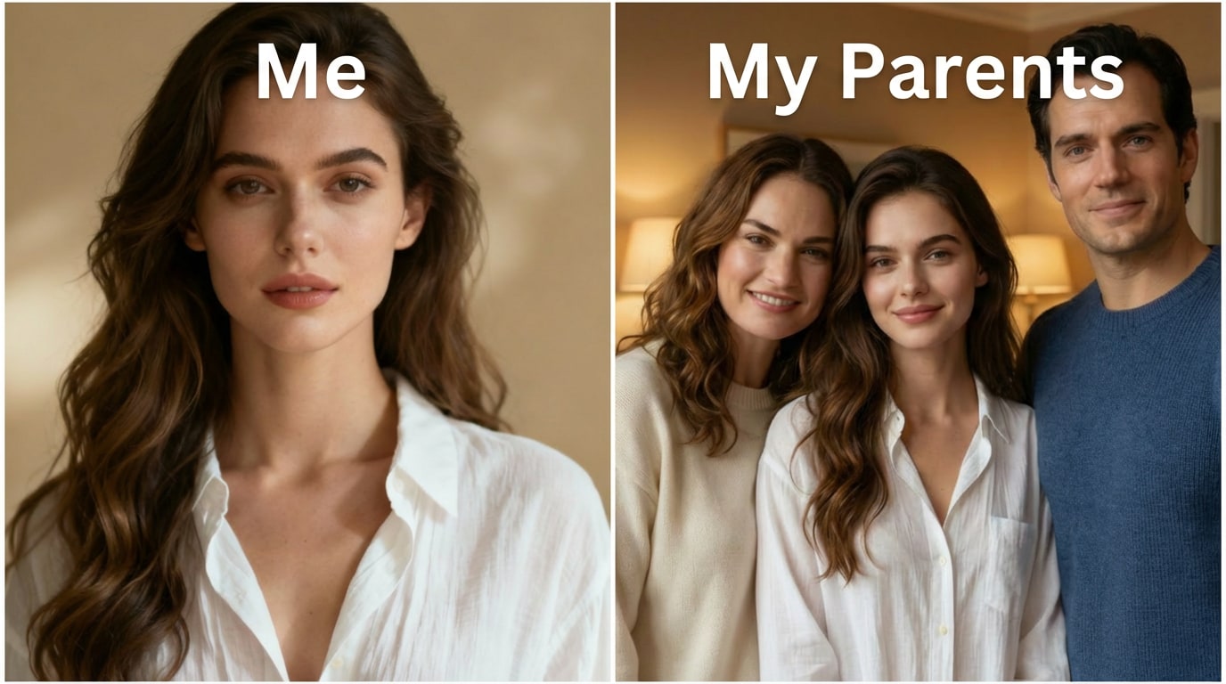 AI generated parents example 1