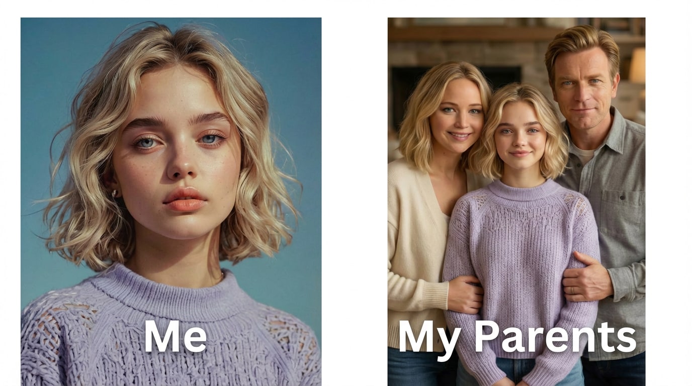 AI generated parents example 3