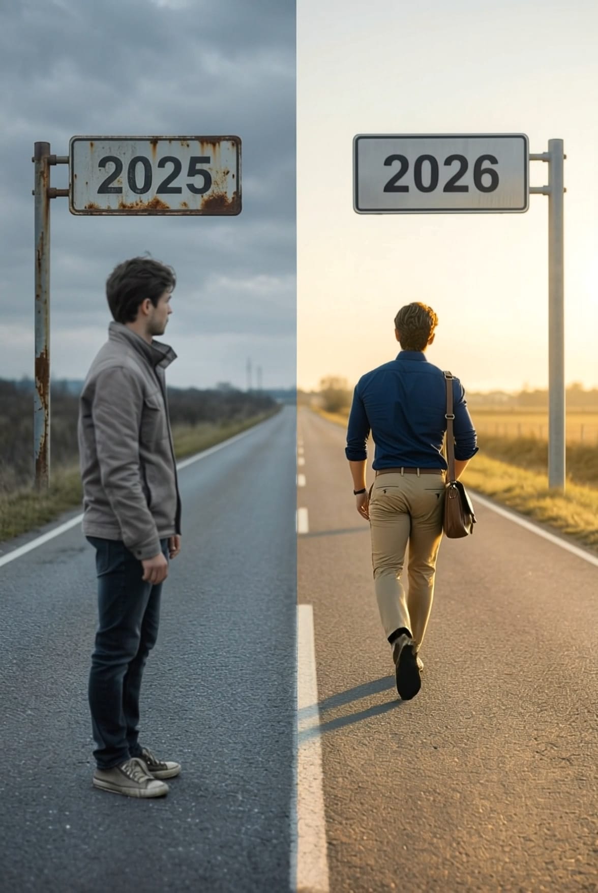 AI Goodbye 2025 Photo Sample 1