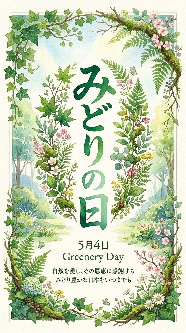 グラデーション装飾ポスター