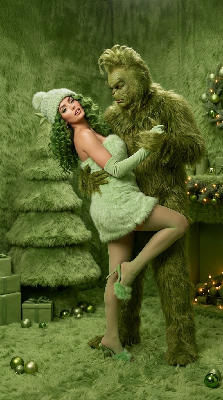 Dance with the Grinch template