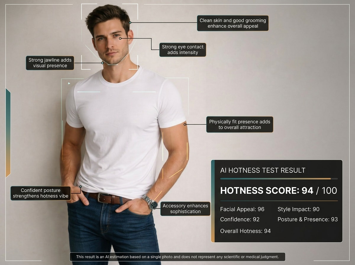 AI hotness test analysis preview