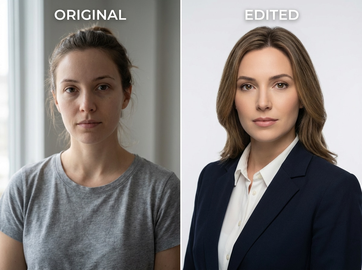 AI photo editor that keeps the same face