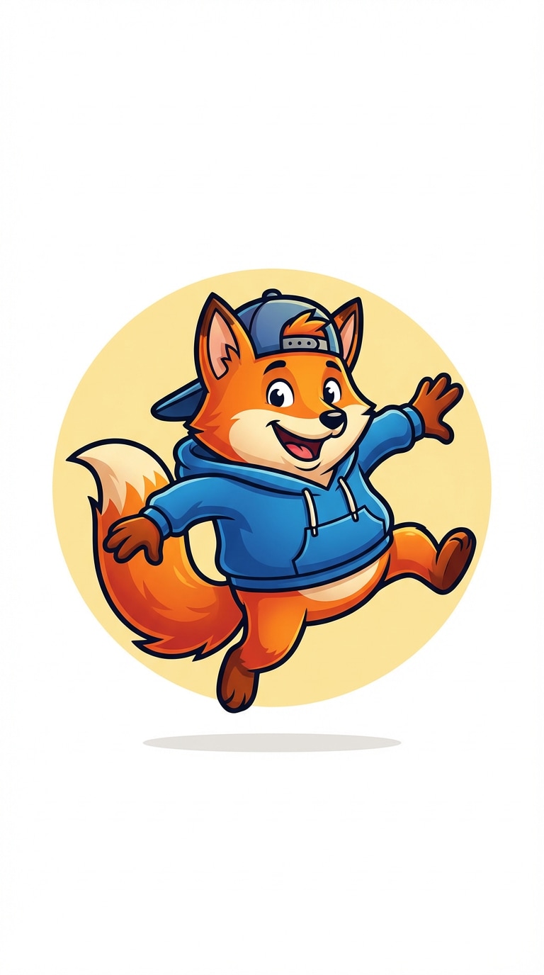 ai image generator free cartoon example mascot brand character