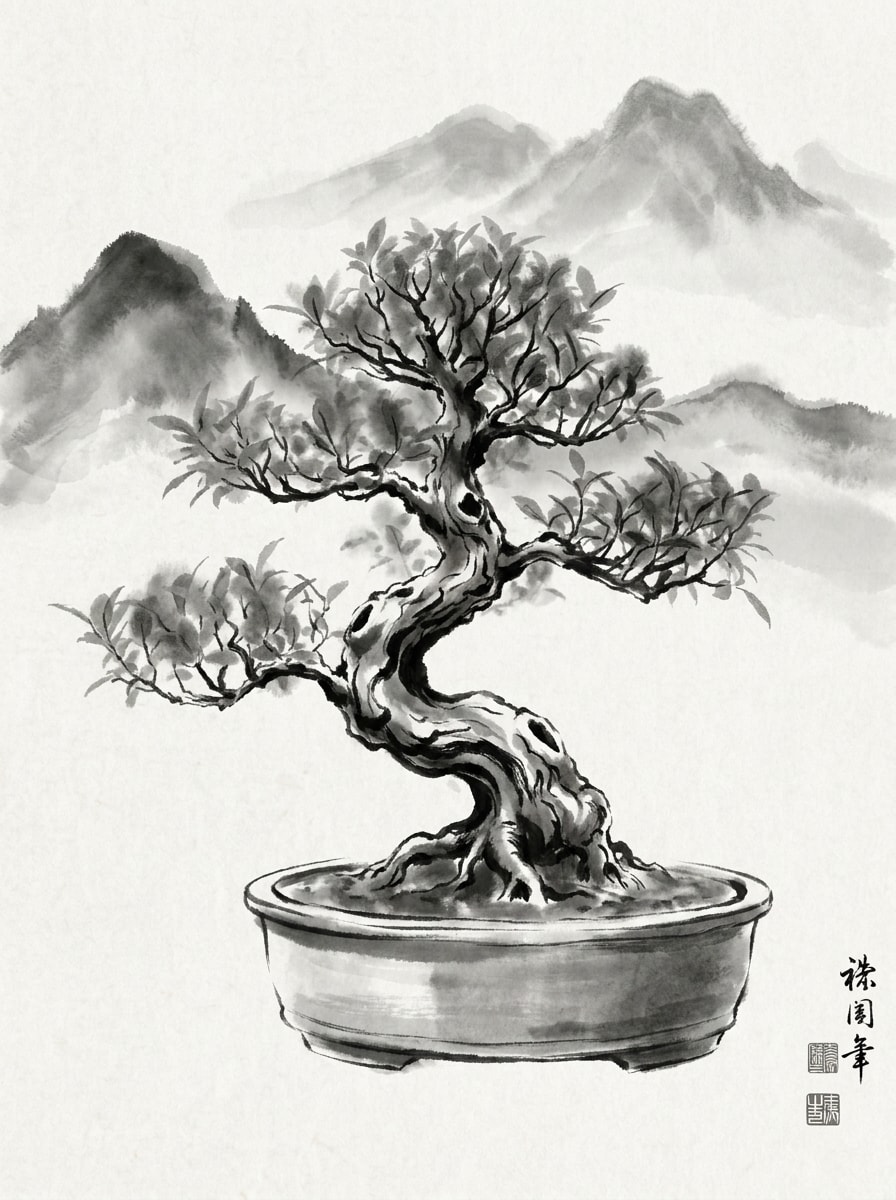 AI Ink Wash Filter After