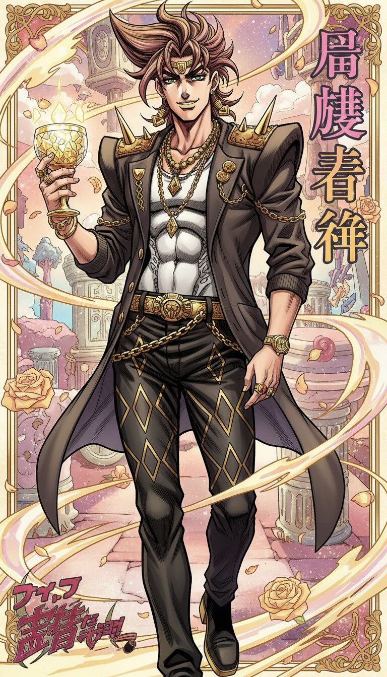 ジョジョエフェクトの作例