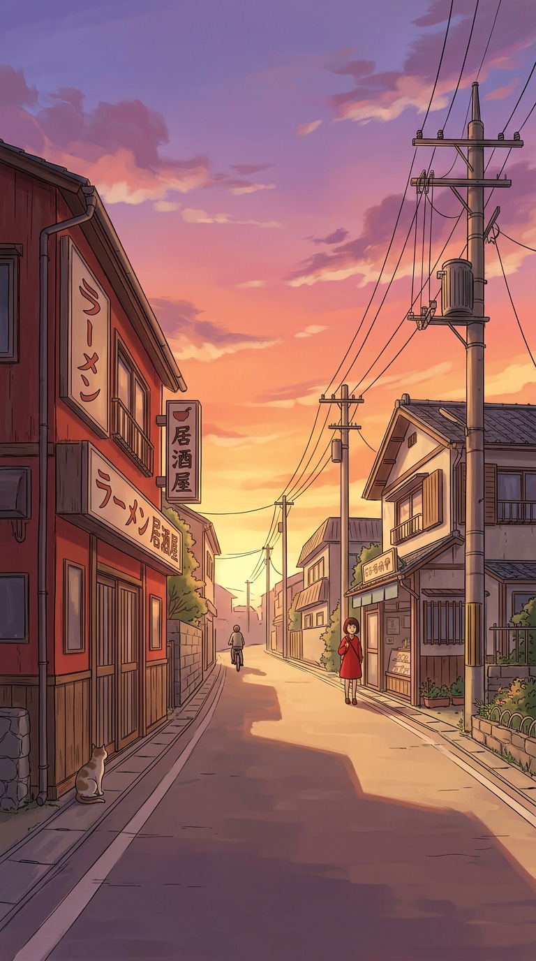写真をアニメ風背景に変換